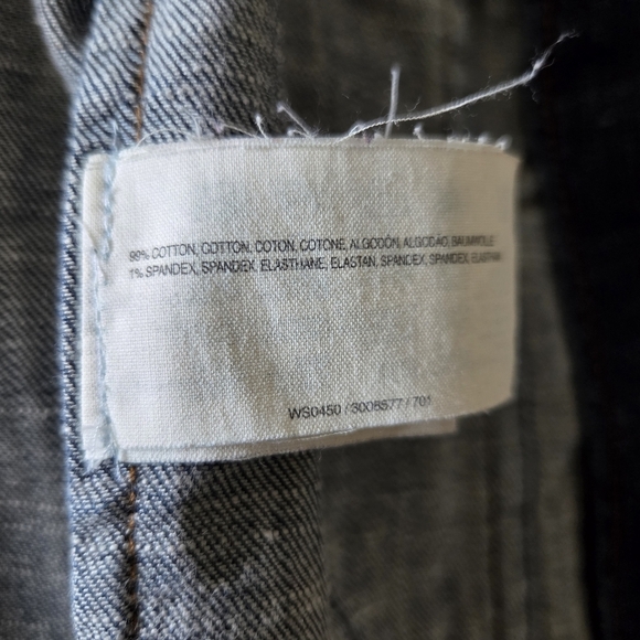Esprit Blue Jean Jacket Classic Denim Style Size Small - Picture 7 of 9